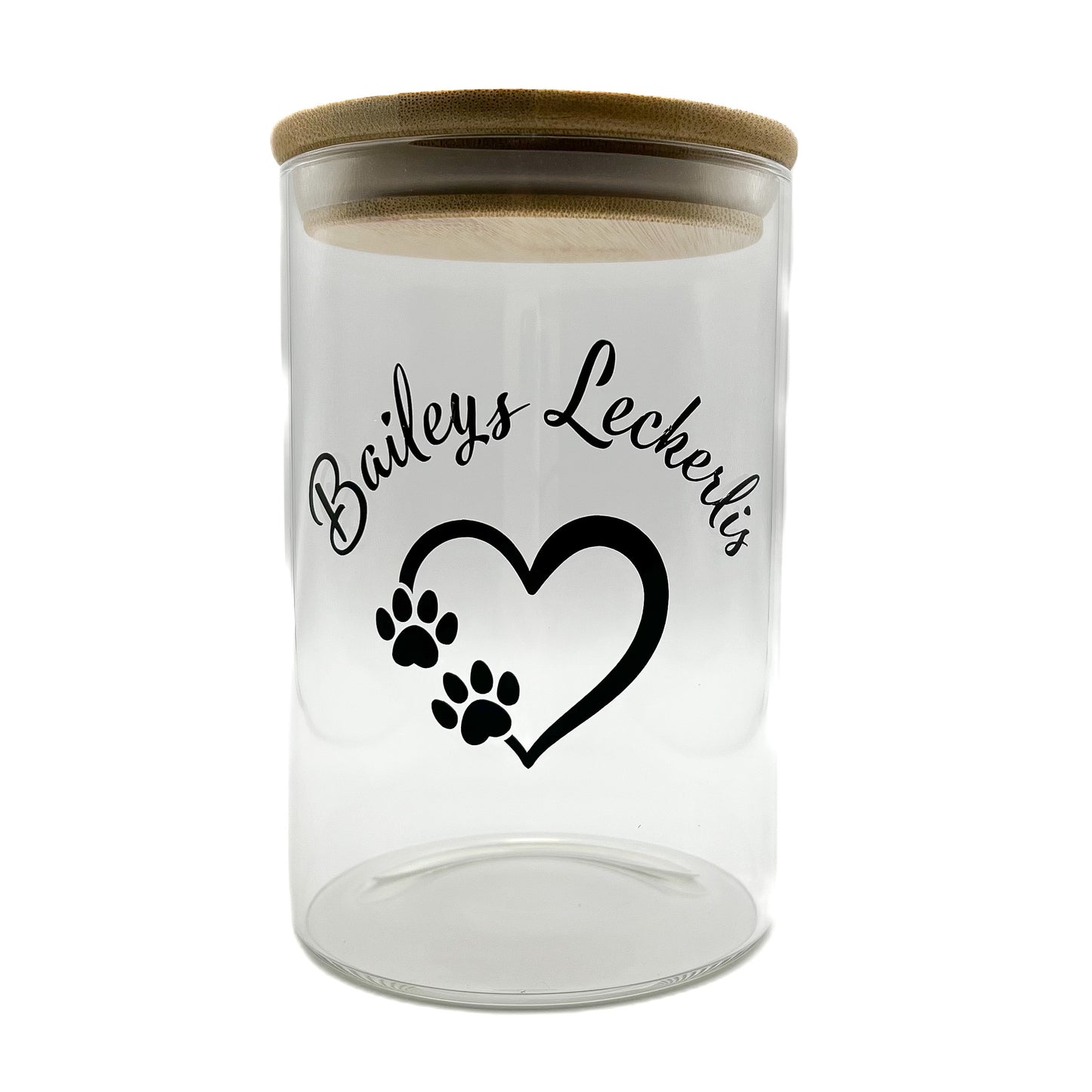 Leckerliglas mit Motiv