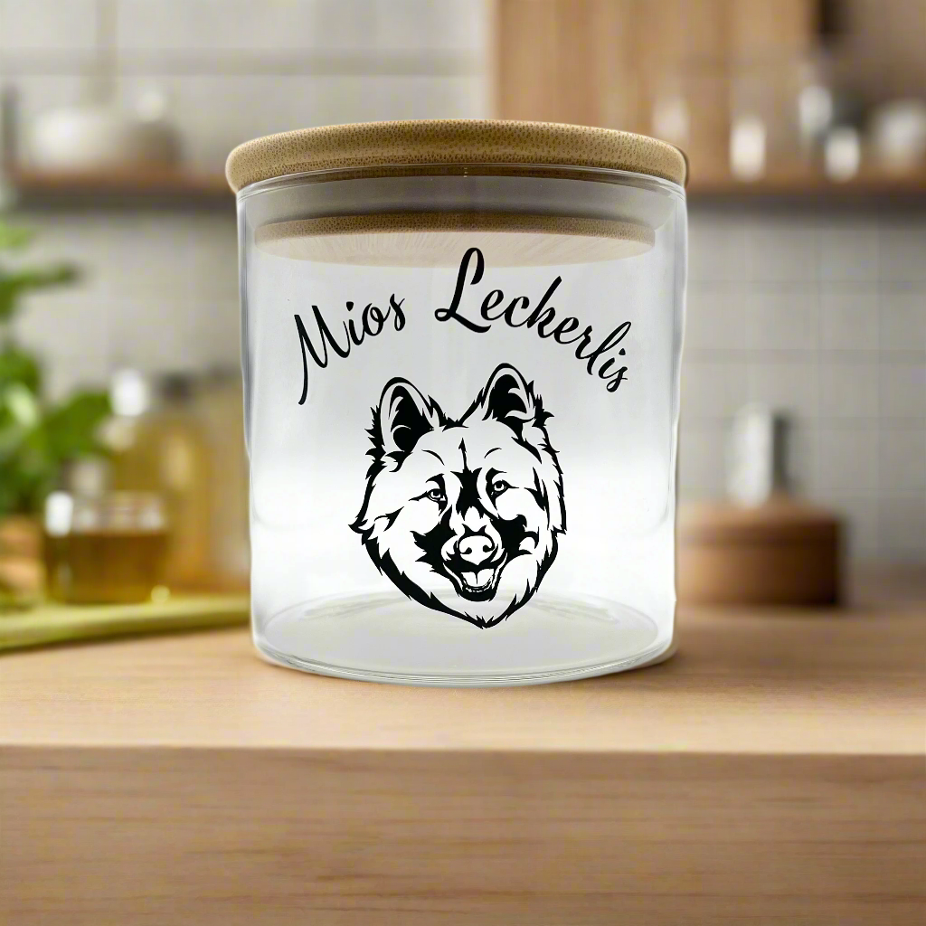 Leckerliglas mit individueller Zeichnung