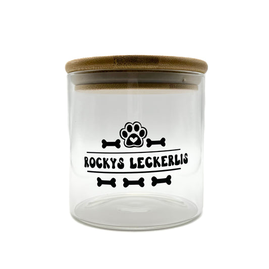 Leckerliglas mit Motiv
